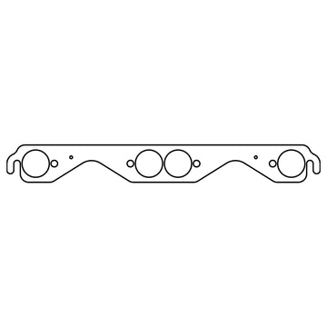 Cometic Chevy Gen-1 Small Block V8 .043in Copper Exhaust Manifold Gasket Set - 1.625in Round Ports