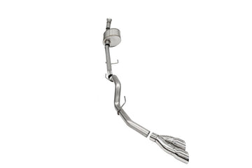 Corsa 2021-2025 Ford F-150 Regular Cab/ 8in Bed 5.0L V8 Xtreme Cat-Back Single Side Exit-Polished