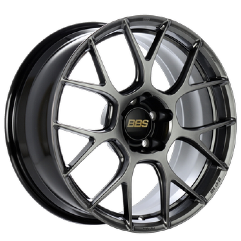 BBS RE-V7 18x8.5 5x112 ET42 Diamond Black Wheel -82mm PFS/Clip Required
