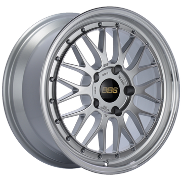 BBS LM 18x8.5 5x130 ET56 CB71.6 Diamond Silver Center Diamond Cut Lip Wheel