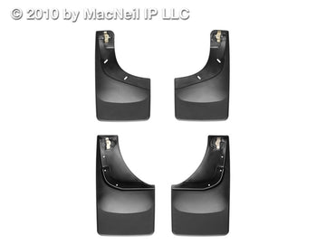 WeatherTech 04-08 Ford F-150 No Drill Mudflaps - Black