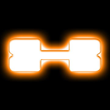 ORACLE Lighting Universal Illuminated LED Letter Badges - Matte Wht Surface Finish - X