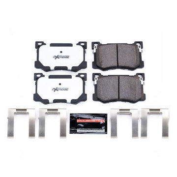 Power Stop 17-19 Genesis G80 Front Z26 Extreme Street Brake Pads w/Hardware