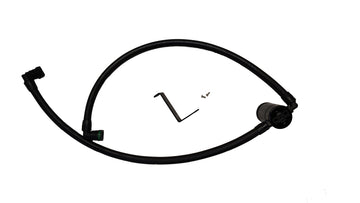 J&L 24-25 Ford Ranger Raptor 3.0L PCV Side Oil Separator - Black Anodized