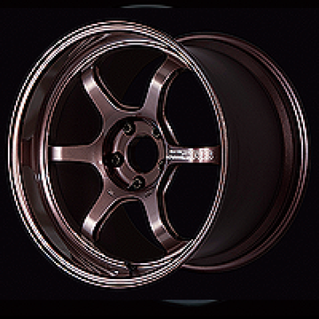 Advan R6 18x9.5 +12 5x114.3 Racing Copper Bronze Wheel