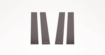 Putco 14-18 Chevy Silverado LD - Fits Double Cab/Crew Cab - 4pcs Black Platinum Pillar Posts