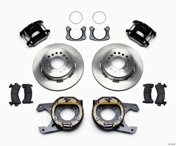 Wilwood D154 P/S Park Brake Kit New Big Ford 2.50in Off Staggered Mount