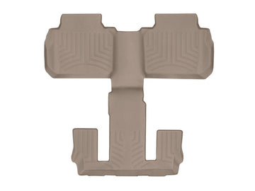 WeatherTech 2017 GMC Acadia Rear FloorLiner - Tan (2nd Row Bucket Seats Only)