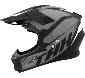 THH Helmets T710XR Airtech Black/Gray Youth - Medium