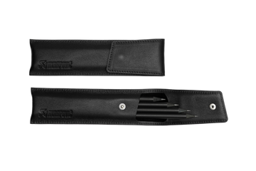 Akrapovic Leather Pencil Case - Black