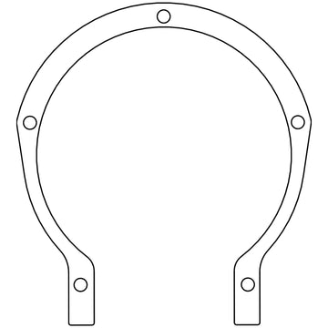 Cometic Ford Flathead V8 8BA/8CM .015in Fiber Timing Cover Gasket - 1948-1953
