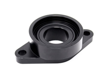 Torque Solution Billet Stk to HKS Blowoff Valve Adapter Blk Mitsubishi Eclipse/Talon/Laser 1G 90-94
