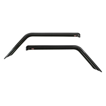 Westin 2018-2019 Jeep Wrangler JL Slim Wind Deflector 2pc - Smoke