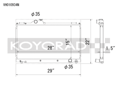 Koyo 01-05 Lexus IS300 (w/ Manual Transmission) Racing Radiator