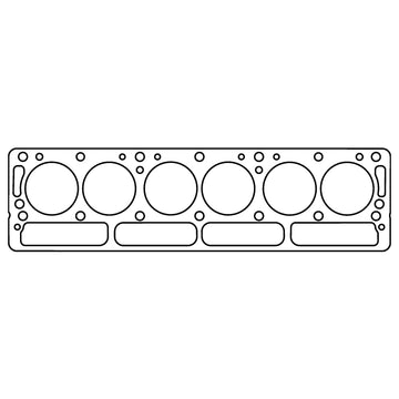 Cometic Triumph 1968-1971 TR6 I6 .020in Copper Cylinder Head Gasket-76mm Bore-Without Recessed Block