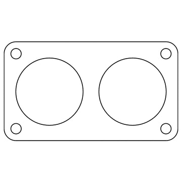 Cometic Ford 5.0/5.8/7.0/7.5L .020in Fiber Truck Throttle Body Gasket - 1985-1997