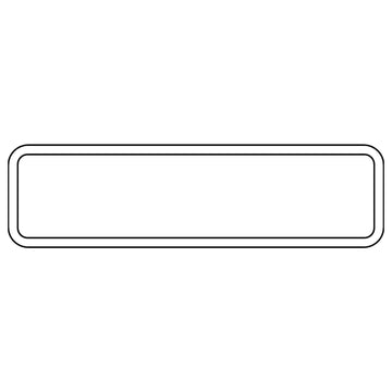 Cometic Ford Y-Block .188in ML Valve Cover Gasket - Each