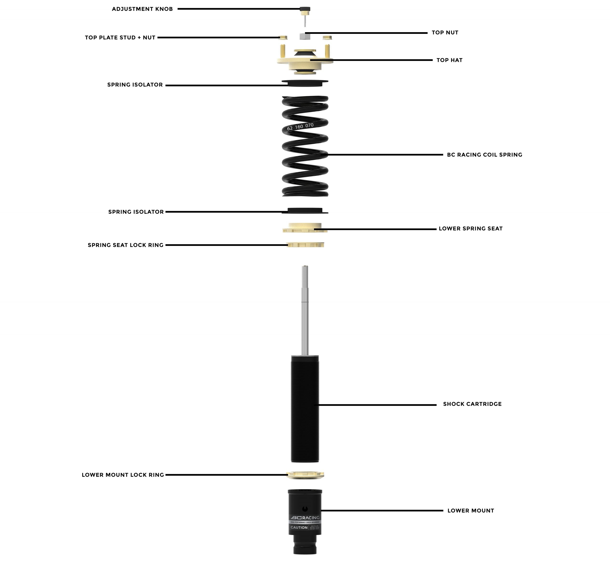 BC Racing Coilovers - Suzuki