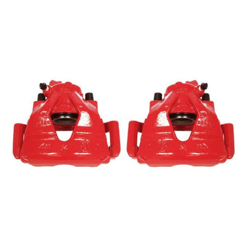 Power Stop 99-10 Volkswagen Beetle Front Red Calipers w/Brackets - Pair