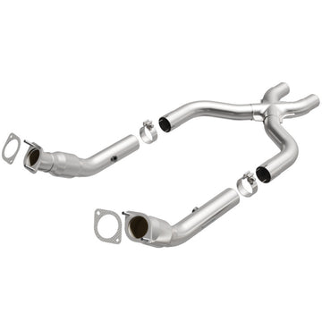 MagnaFlow Direct Fit Catalytic Converter 2011 Mustang 5.0L w/met O/R
