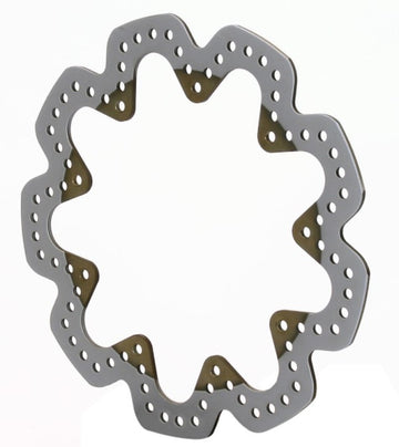 Wilwood Rotor-Stainless Scalloped 10.50 x .160 - 9 on 7.00in