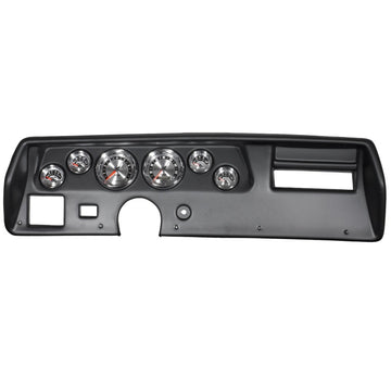 Autometer American Muscle Gauge Kit 6 Pc Chevelle SS/Monte 70-72 Tach/Mph/Fuel/Oilp/Wtmp/Volt