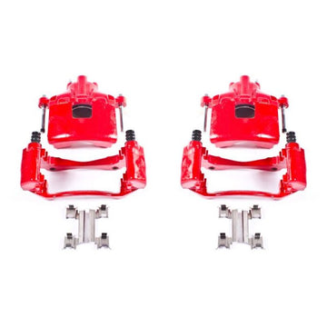 Power Stop 05-09 Buick Allure Front Red Calipers w/Brackets - Pair