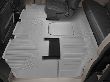 WeatherTech 22-23 Nissan Frontier Crew Cab Rear FloorLiner - Grey w/o Fender Premium Audio