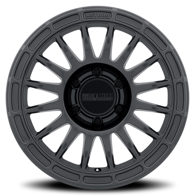 Method MR314 17x7.5 +30mm Offset 5x4.5 73mm CB Matte Black Wheel
