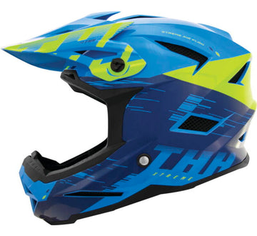 THH Helmets T-42 BMX Xtreme  Blue/Yellow - Medium
