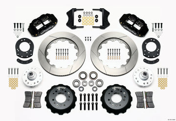 Wilwood Narrow Superlite 6R Front Hub Kit 14.00in 1965-1969 Mustang Drum Spindle