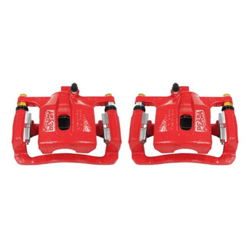 Power Stop 06-10 Hummer H3 Rear Red Calipers w/Brackets - Pair
