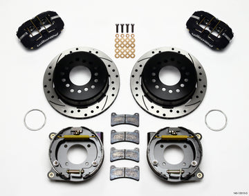 Wilwood Dynapro Low-Profile 11.00in P-Brake Kit Drilled BOP Axle 2.75in Bearing 2.75 Offset
