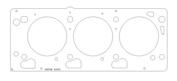 Cometic Chrysler EGF/EGG/EGJ/EGK/EGQ/EGS SOHC V6 .075in MLS Cylinder Head Gasket - 96.5mm Bore - LHS