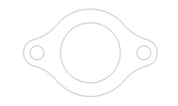 Cometic Chrysler Magnum V8 .018in AFM Thermostat Gasket