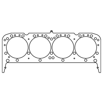 Cometic Chevy Gen-I Small Block V8 .040in MLS Cylinder Head Gasket - 4.200in Bores