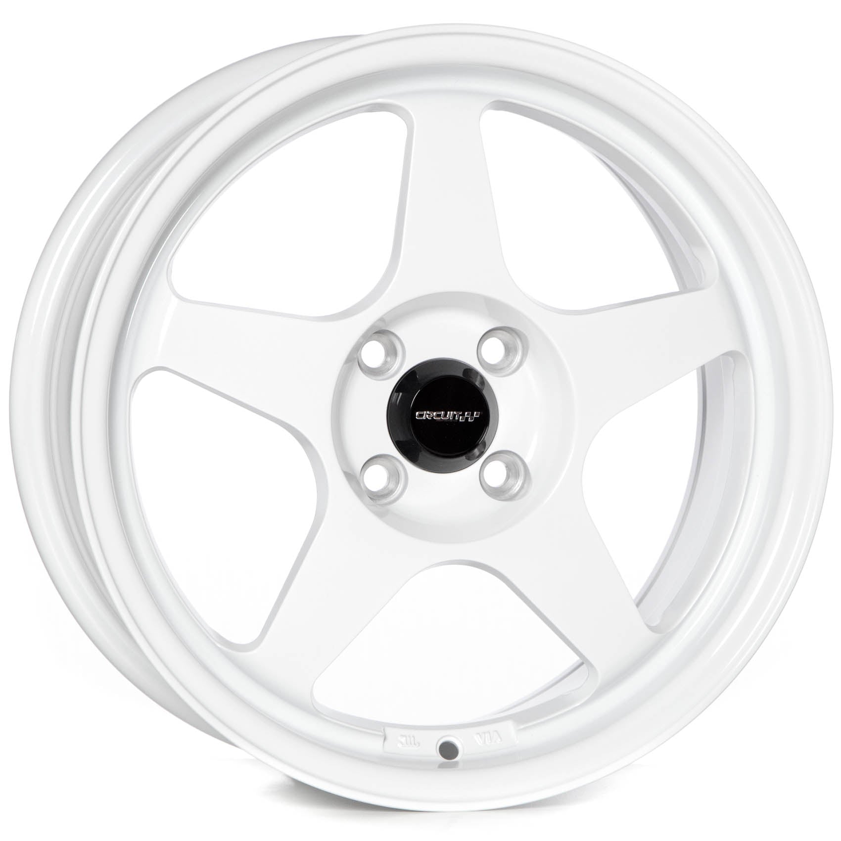 Circuit Performance CP22 - Gloss White | 16x7 | 4x100 | +35
