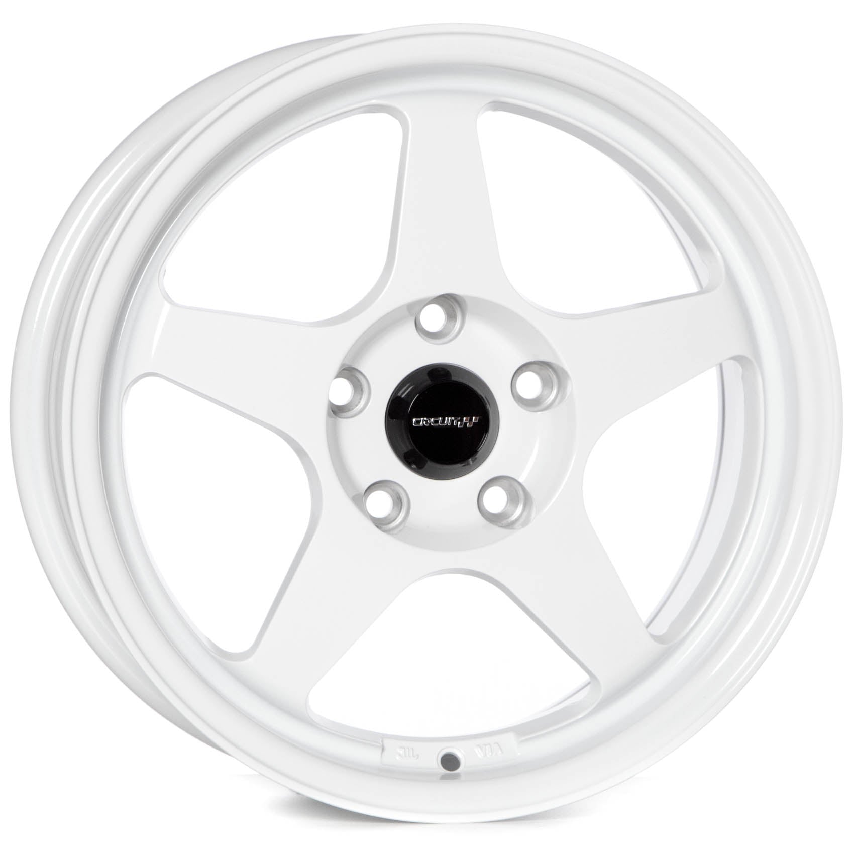 Circuit Performance CP22 - Gloss White | 16x7 | 5x114.3 | +35