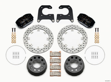 Wilwood Dynapro Lug Mount Single Rear Dynamic Kit SA Drilled M-W/Lamb Ends .690in Studs