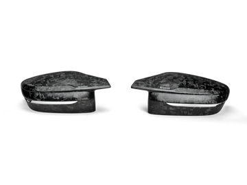 Akrapovic BMW M2 Coupe (G87) Chopped Carbon Fiber Mirror Cap Set - Matte