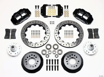 Wilwood Narrow Superlite 6R Front Hub Kit 12.88in Drilled Magnum Force Drop Spindle