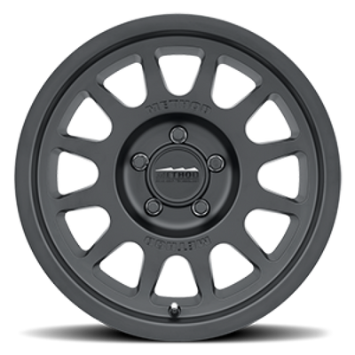 Method MR703 Bead Grip, 16x6 +68mm Offset 5x130 78.1mm CB Matte Black
