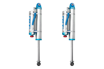 King Shocks 07-18 Chevrolet Silverado 1500 Rear 2.5 Dia Piggy Hose Res Shock w/Adjuster (Pair)
