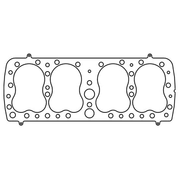 Cometic Ford 239 Flathead V8 .098in MLS Cylinder Head Gasket - 3.375in Bore - 24 Stud - 59A
