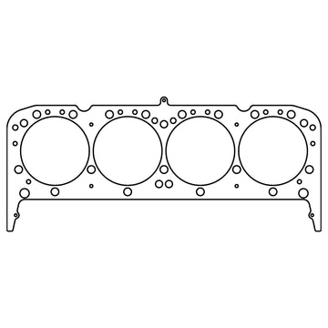 Cometic Chevy Gen-I Small Block V8 .040in MLS Cylinder Head Gasket - 4.165in Bores