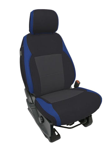 PRP 2021+ Ford 150/ 2023+ SuperDuty Front Seat Covers (Pair) - Blue