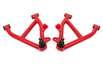 BMR 82-92 GM F-Body A-Arms Lower DOM Non-Adj Delrin Bushings Coilover - Red