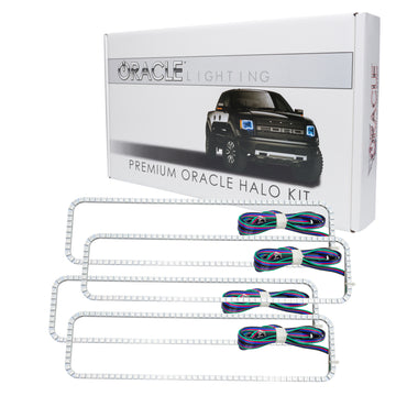 Oracle GMC Suburban 96-99 Dual Halo Kit - ColorSHIFT w/ 2.0 Controller