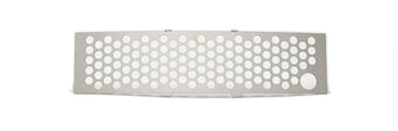 Putco 11-14 Ford F-150 - EcoBoost Bumper Grille Insert - SS Punch Design - w/ Heater Plug Opening