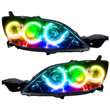 Oracle 04-09 Mazda 3 SMD HL - 4DR - Halogen Style - ColorSHIFT